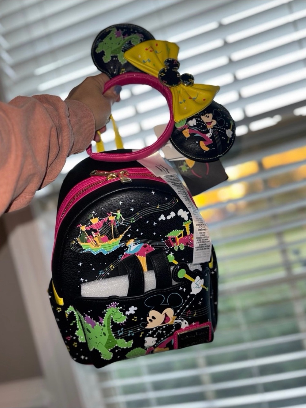 Disney Loungefly Electrical Parade Bag & Ears